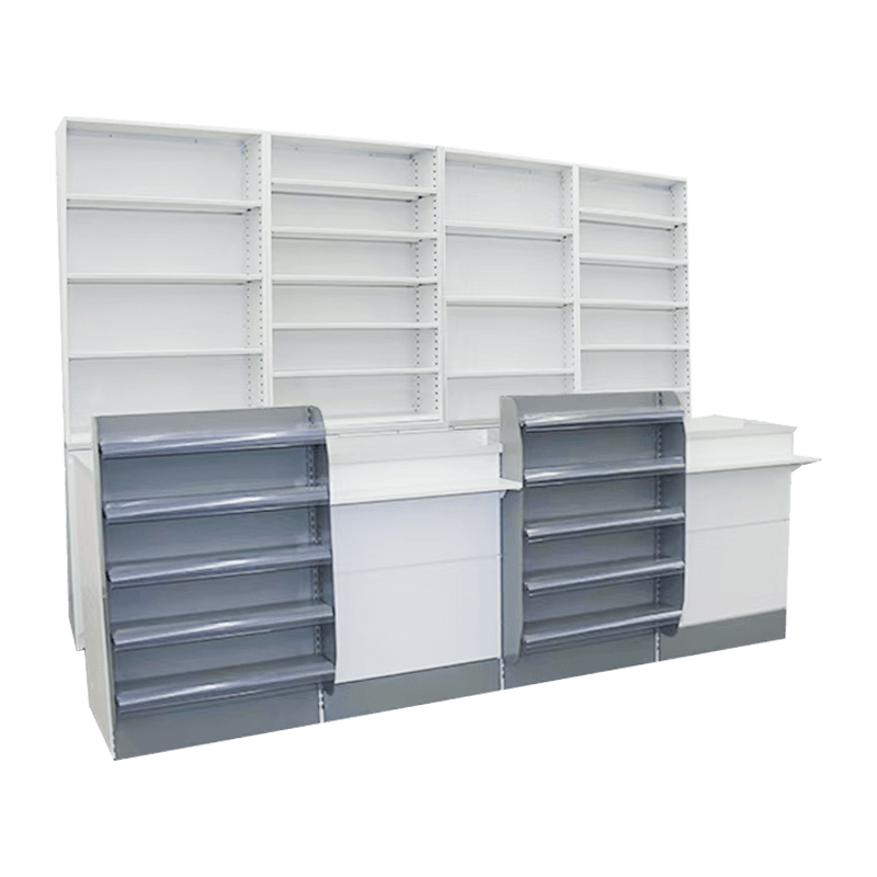 Minimalistická efektívna vitrína v obchode