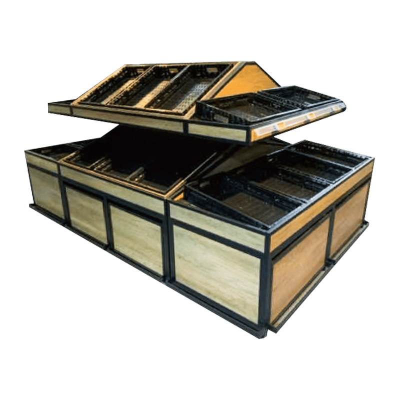 Odolný stojan na ovocie a zeleninu pre veľké zaťaženie