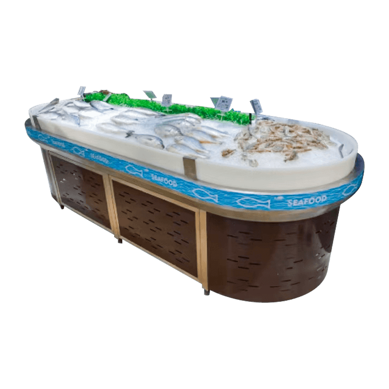 Inteligentný stojan na čerstvé zobrazovanie s riadenou vlhkosťou